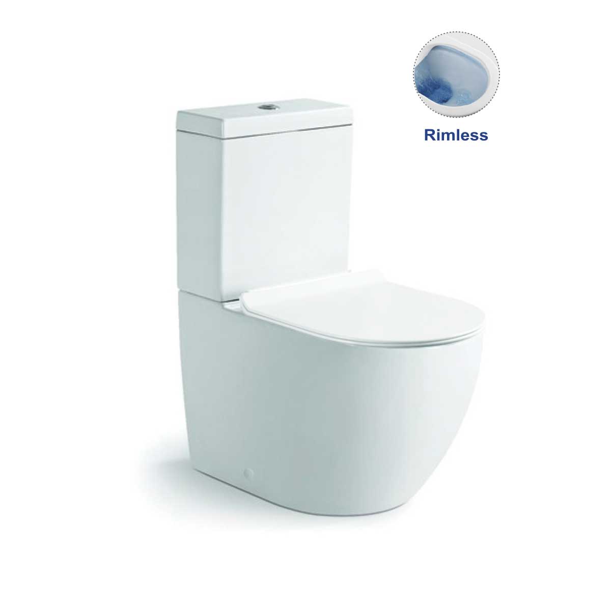 унитаз-компакт vincea globo vt2-14 63x38 безободковый, сиденье duroplast, soft close