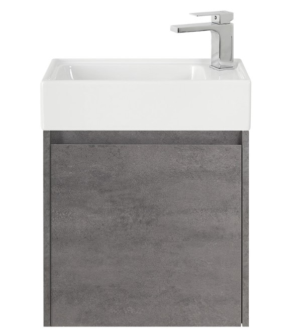 тумба под умывальник belbagno kraft mini-500/260-1a-so-cg-r