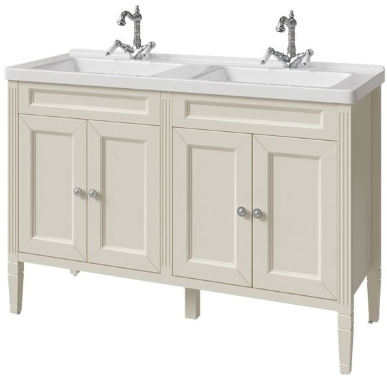 тумба напольная caprigo albion concept 125 34020-sf46 кремовый