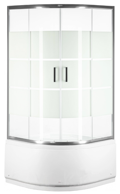 душевой уголок saniteco 99873-902l 90x90 с поддоном
