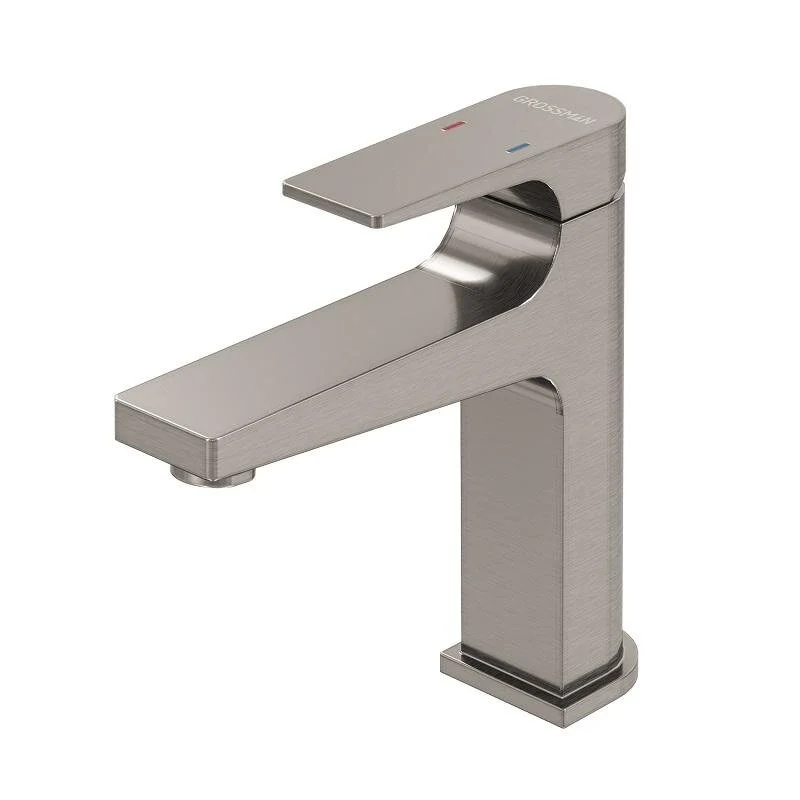 смеситель для умывальника grossman classic 510.k35.04.120 брашированный никель