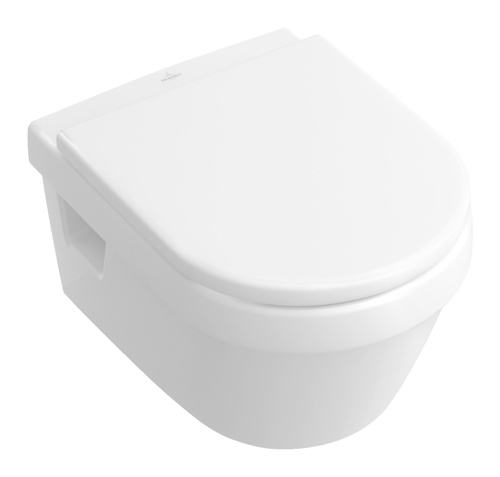 унитаз villeroy & boch architectura 37x53  5684hr01 безободковый, сиденье duroplast, softclose