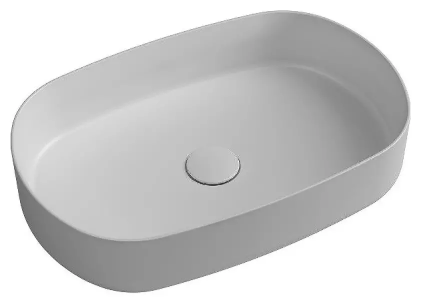 умывальник накладной isvea infinity 55x36 белый