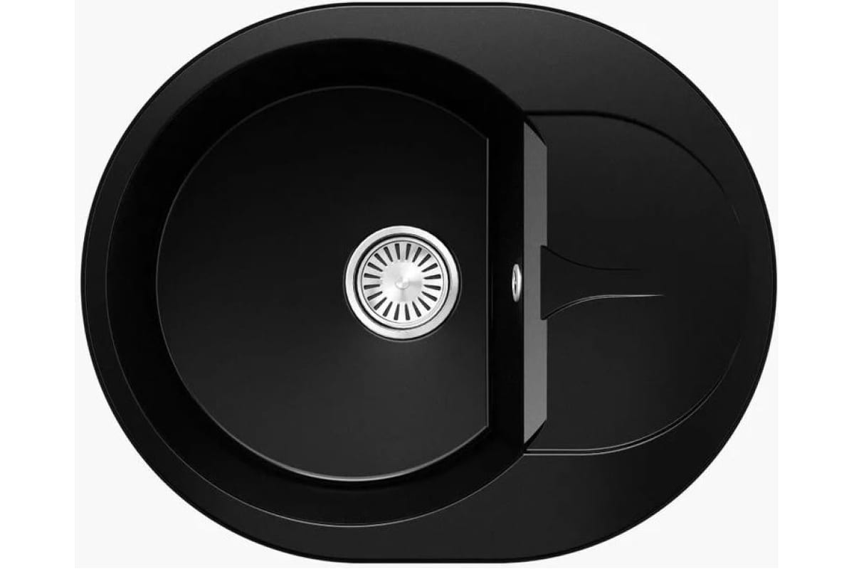 кухонная мойка polygran atol 620 №316 62x50 космос