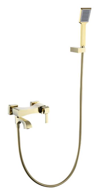 смеситель для ванны caprigo diamante 50-010-oro золотой глянец