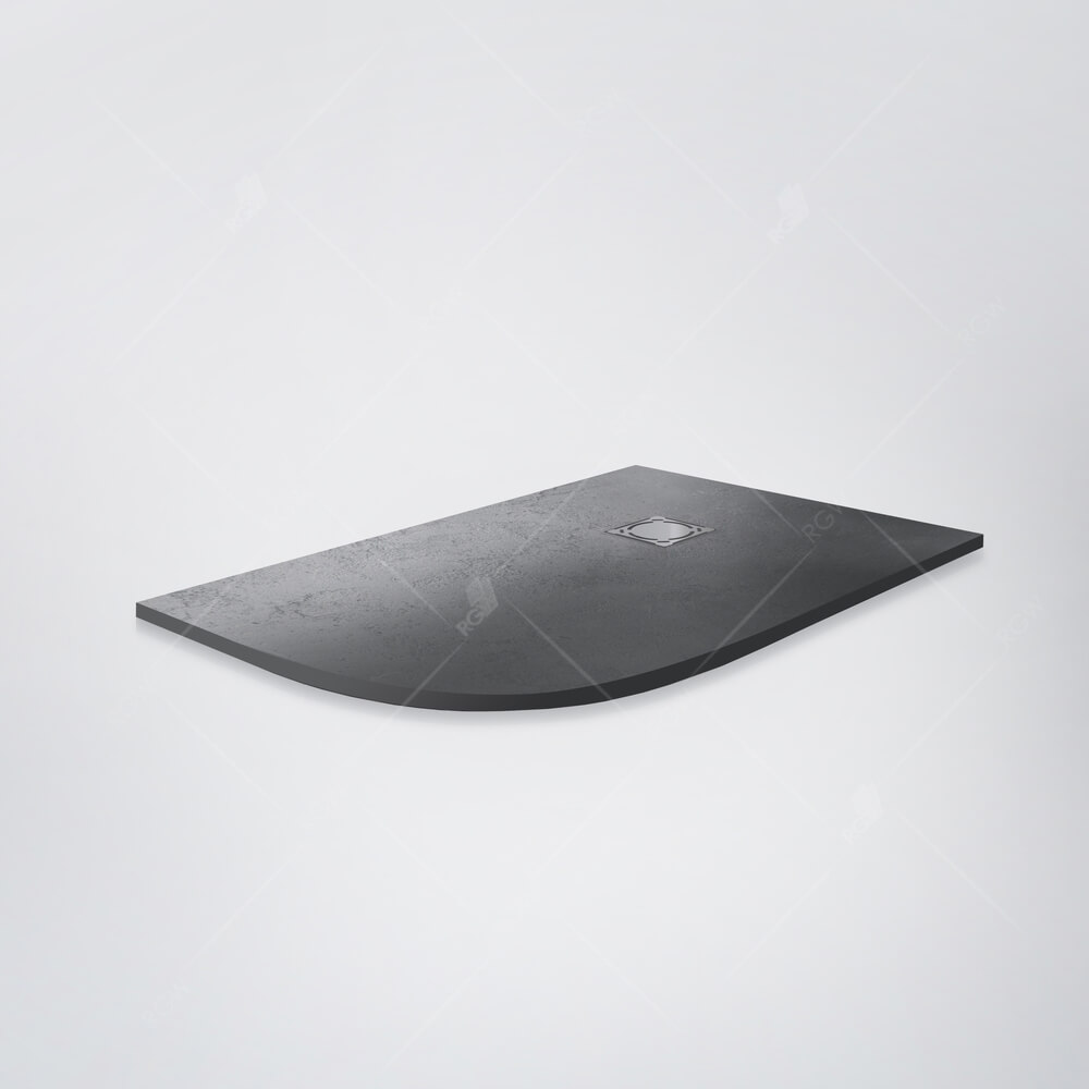 душевой поддон rgw stone tray st/ar-0128g 120х80x2,5 (правый)