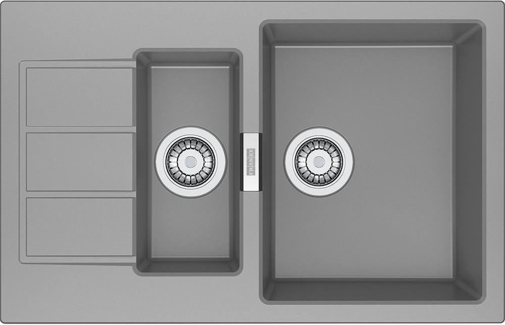кухонная мойка franke sirius s2d 651-78 78x50 серый