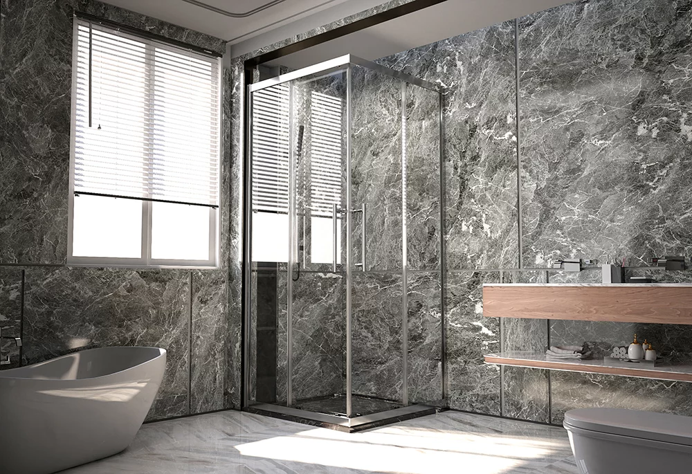 душевой уголок veconi premium trento ptc-20ch 90x90 прозрачные стекла / профиль хром