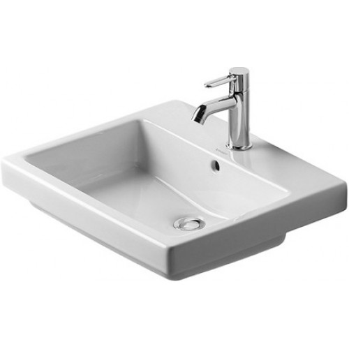 умывальник duravit vero 315550000 55x46,5 белый