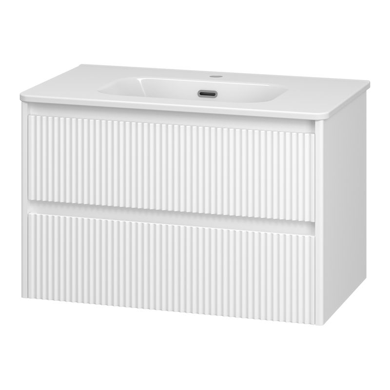 тумба подвесная brevita riva 80 riv-07080-0102я белый