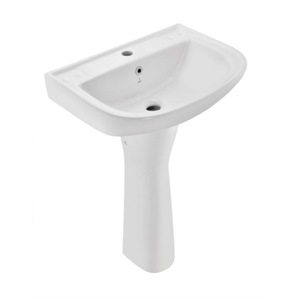умывальник jaquar continental cns-wht-801 55x40 белый