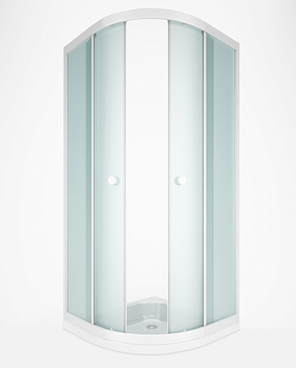 душевой уголок метакам classic 80x80 (матовое стекло)