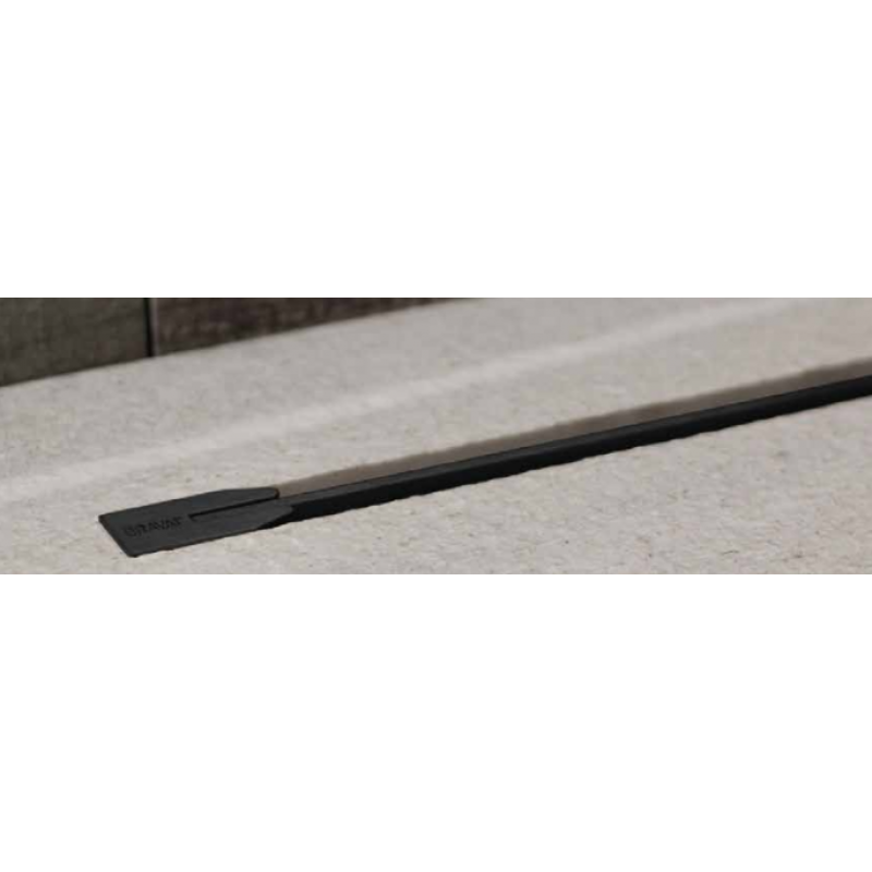 душевой лоток pestan confluo slim line 550 black matte черный матовый