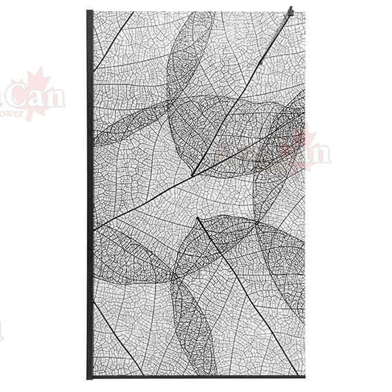 душевой уголок avacan mb100 ava 100x200 стекла с рисунком, профиль черный