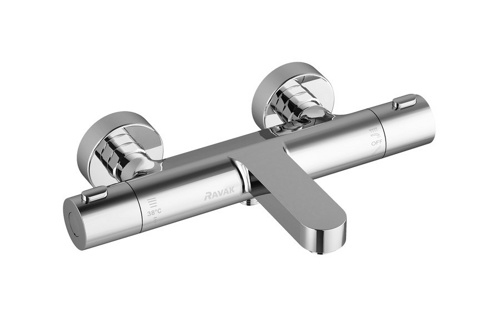 смеситель для ванны ravak termo 300 te 023.00/150 настенный