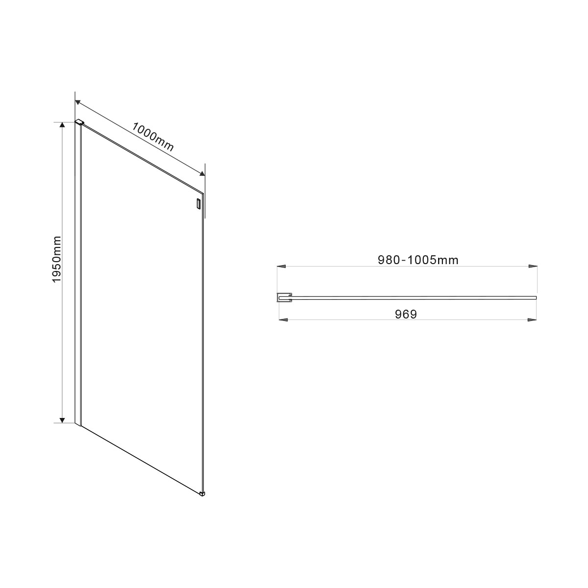 Душевой уголок Gutewetter Practic Square GK-403 110x105 (матовый хром/полистирол lines) фото 13 душевой уголок gutewetter practic square gk-403 110x105 (матовый хром/полистирол lines) фото 13
