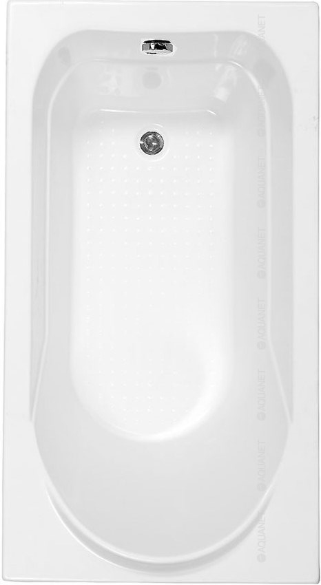 ванна акриловая aquanet west 140x70 с каркасом