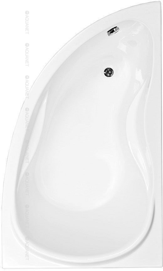 ванна акриловая aquanet maldiva 150x90 r правая с каркасом