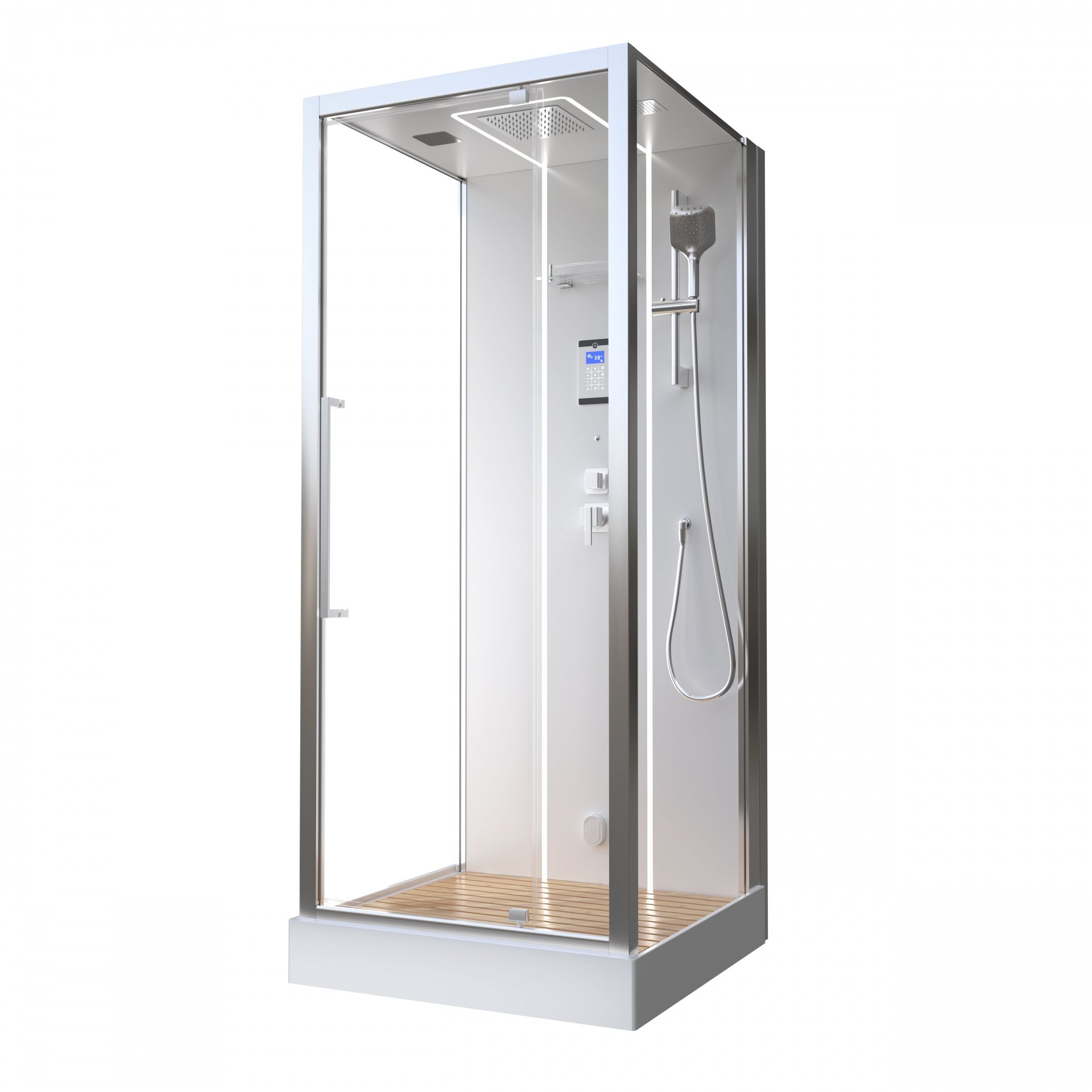 душевая кабина acquazzone nikita 90sw 90x90 без пара