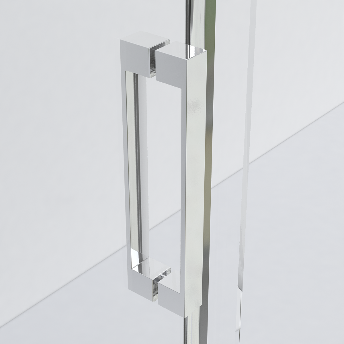 Душевой уголок Gutewetter Practic Square GK-403 110x105 (матовый хром/полистирол lines) фото 5 душевой уголок gutewetter practic square gk-403 110x105 (матовый хром/полистирол lines) фото 5