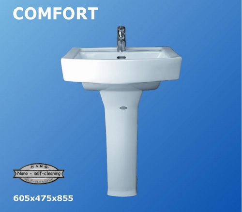 умывальник porta comfort 60,5x47,5