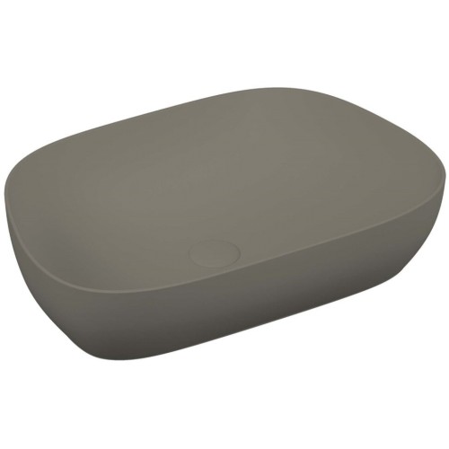 умывальник vitra outlin bowl 60 62,5x42,5 серый