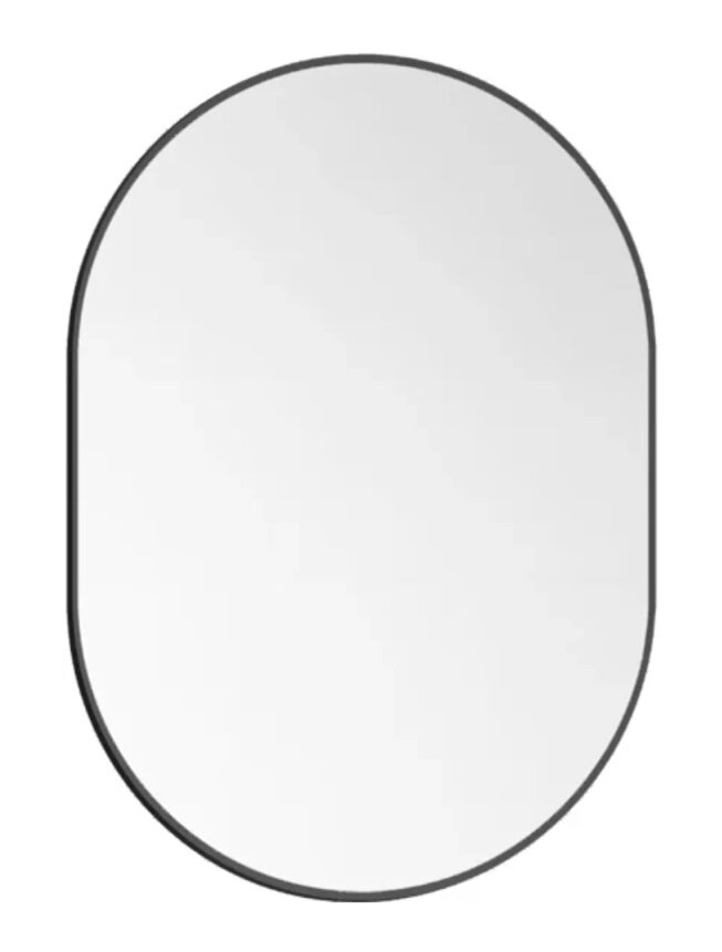 зеркало белюкс чикаго в 50x70 черный матовый