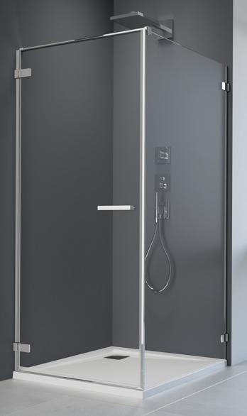 душевой уголок radaway arta kdj i 100x75 прозрачное/хром