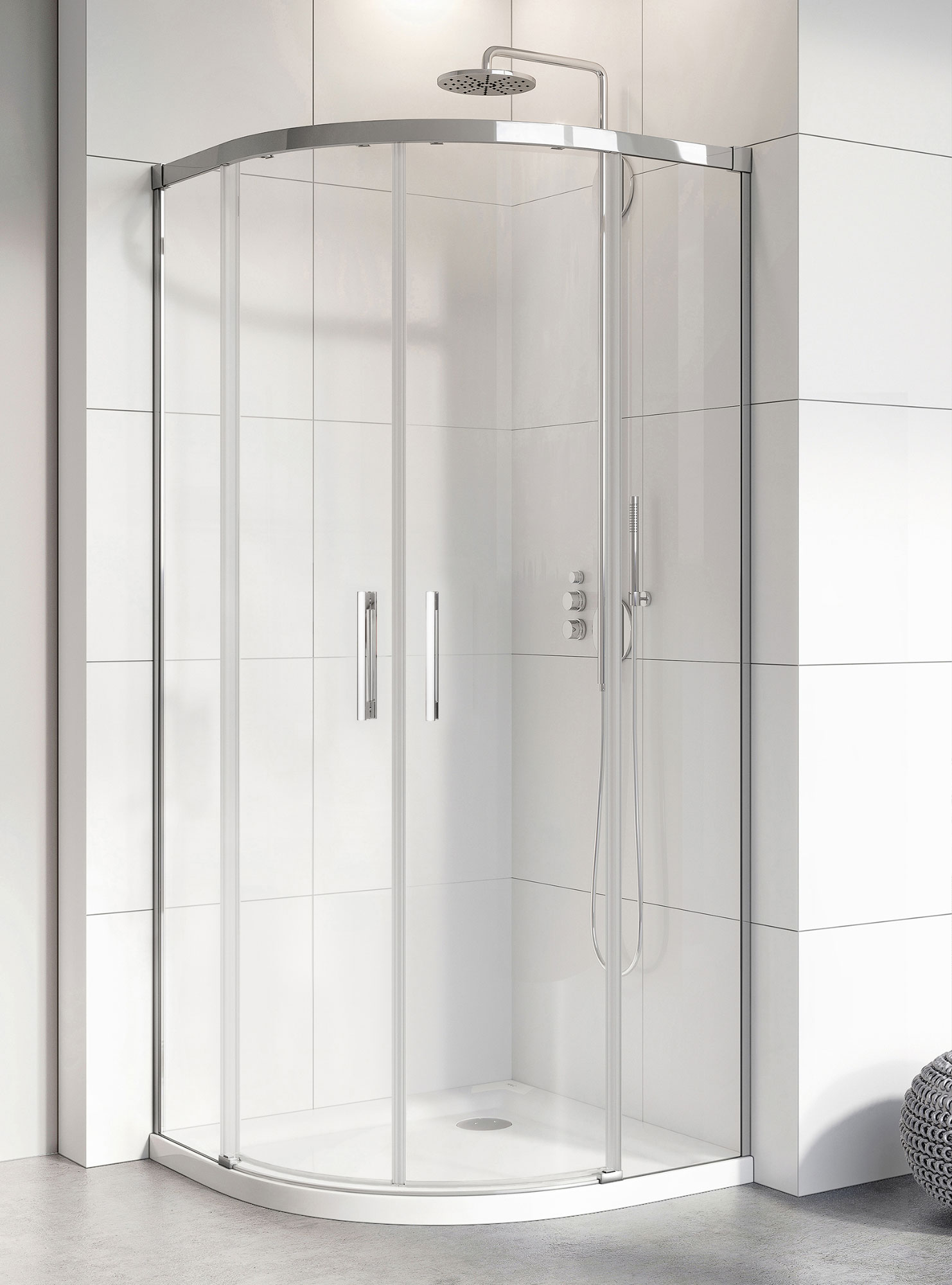 душевой уголок radaway idea pdd 80 lx90 r стекло прозрачное