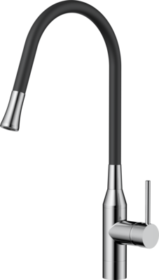 смеситель для кухни omoikiri yatomi-bn-bl 4994247 черный