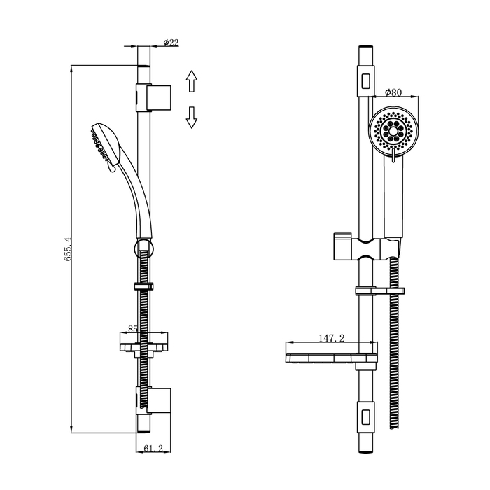Душевой уголок Gutewetter Practic Rectan GK-403 140x120 (матовый хром/стекло матовое) фото 3 душевой уголок gutewetter practic rectan gk-403 140x120 (матовый хром/стекло матовое) фото 3