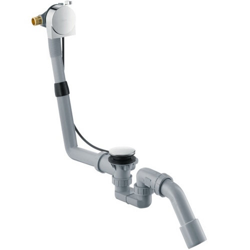 сифон для ванны слив-перелив hansgrohe exafill s 58113000