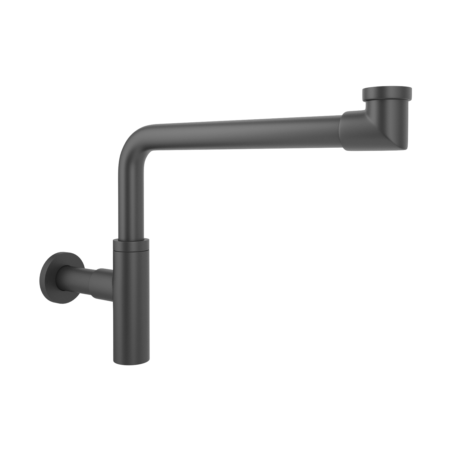 сифон для умывальника wellsee drainage system 182125000 матовый черный