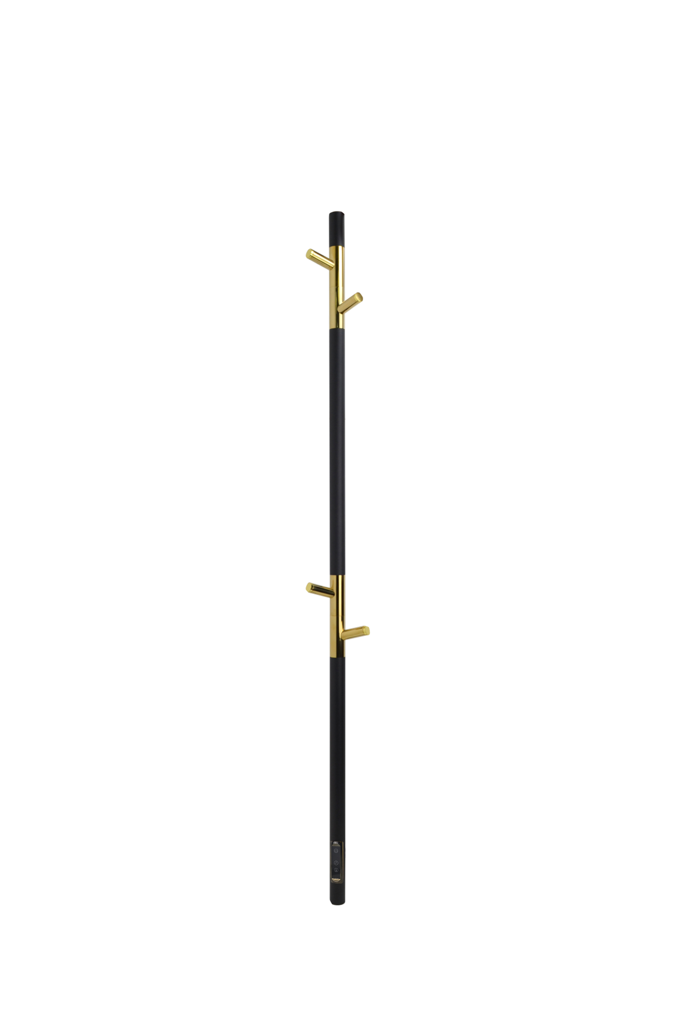 полотенцесушитель электрический gloss & reiter primum тип.e2 l.15x140.h4 black/gold (таймер)