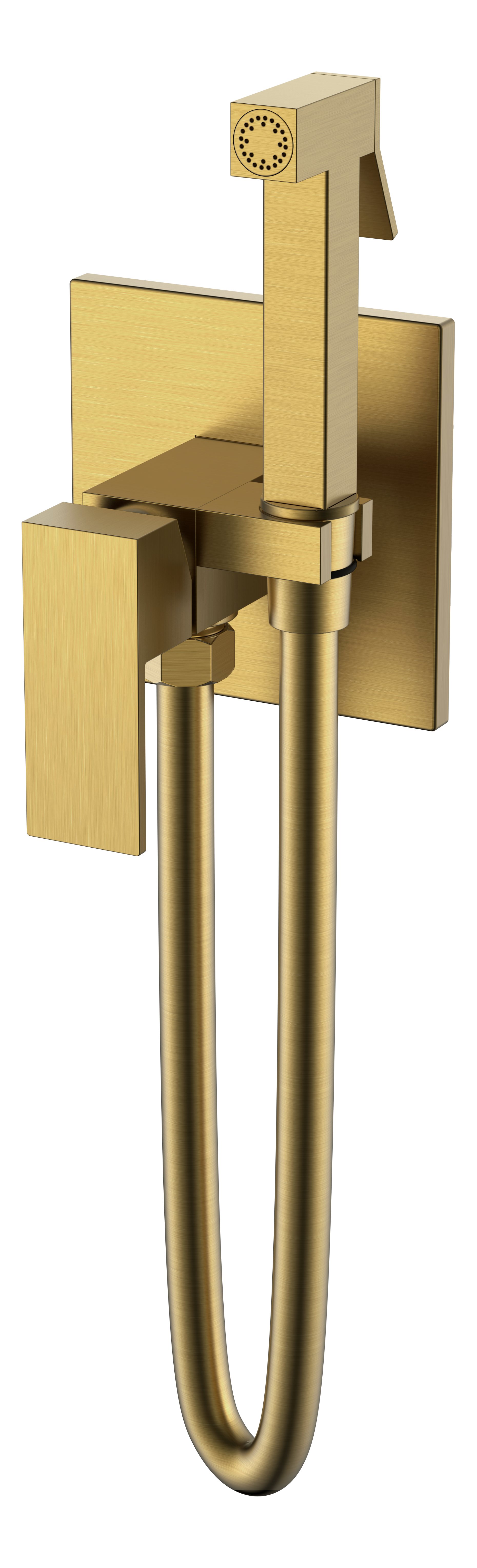смеситель для биде boheme qubic bronze 477-br бронза