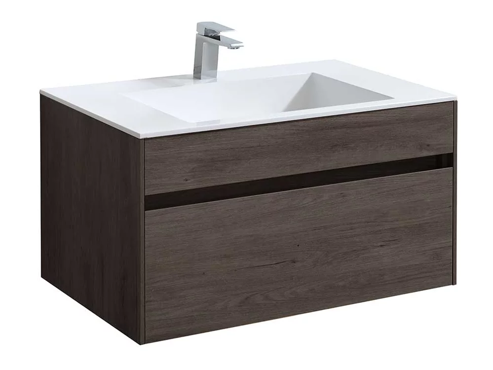 тумба подвесная vincea chiara 800 r.oak