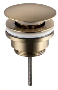 донный клапан vivi felice v-2 oro opaco, золотой матовый