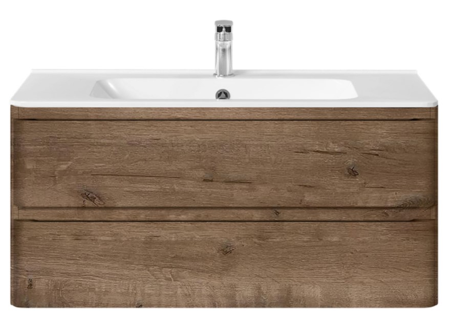 тумба под умывальник vincea vico vp100 v.oak vmc-2v100vo дуб винтаж