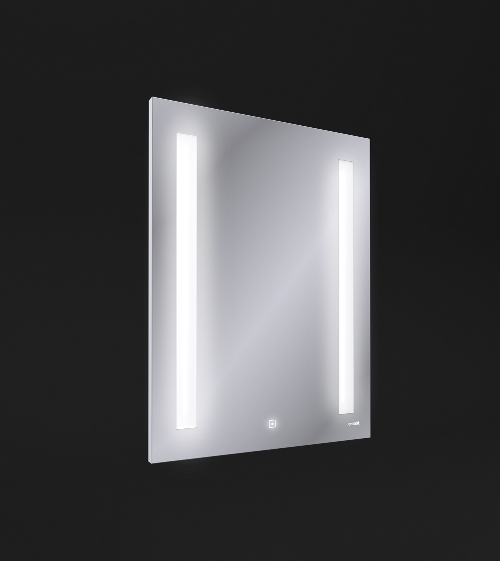 зеркало cersanit led 020 80x60 / kn-lu-led020-80-b-os