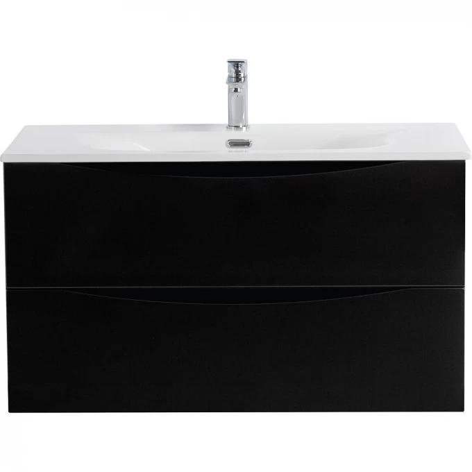 тумба подвесная belbagno marino-cer-n-900-2c-so-nl-p черный