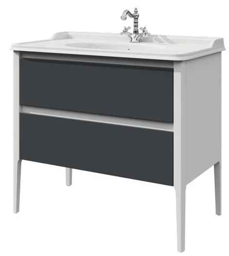 тумба напольная caprigo orlando orl-sn1000-b231/l810 черный матовый