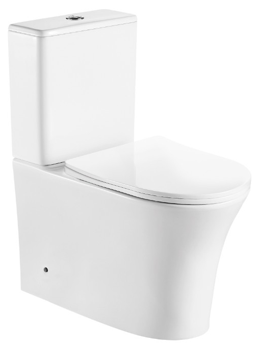 унитаз напольный ceruttispa adige 36,5x62,0 безободковый softclose