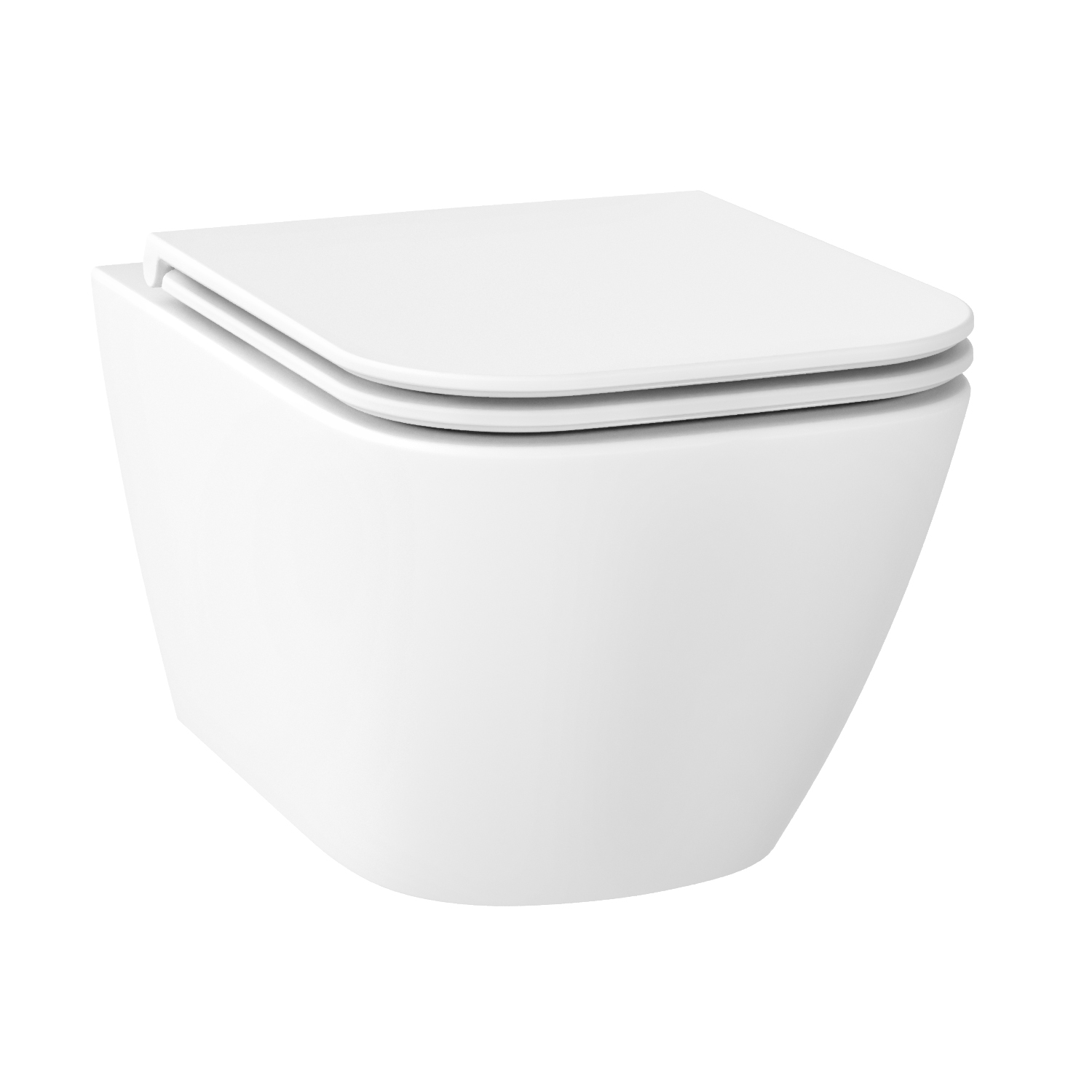 унитаз подвесной wellsee pure by wellsee 36x52 безободковый белый матовый softclose