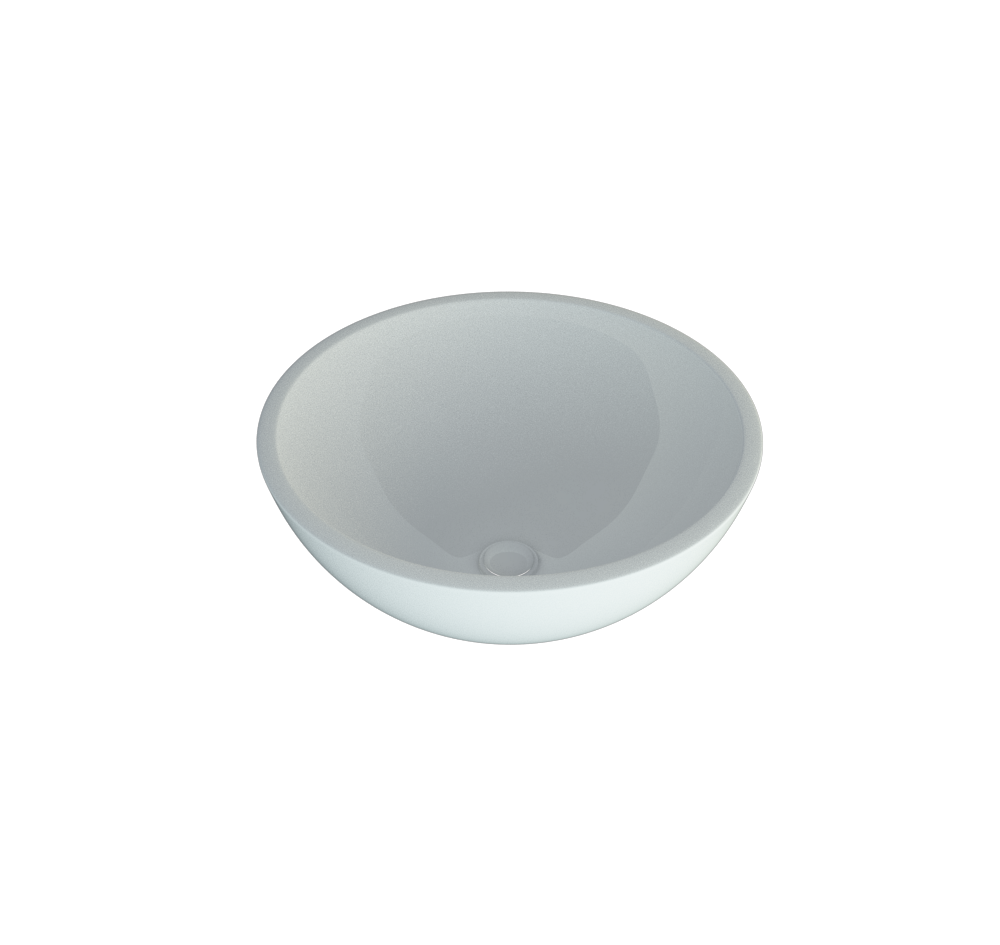 умывальник andrea beauty 400 40x40 белый