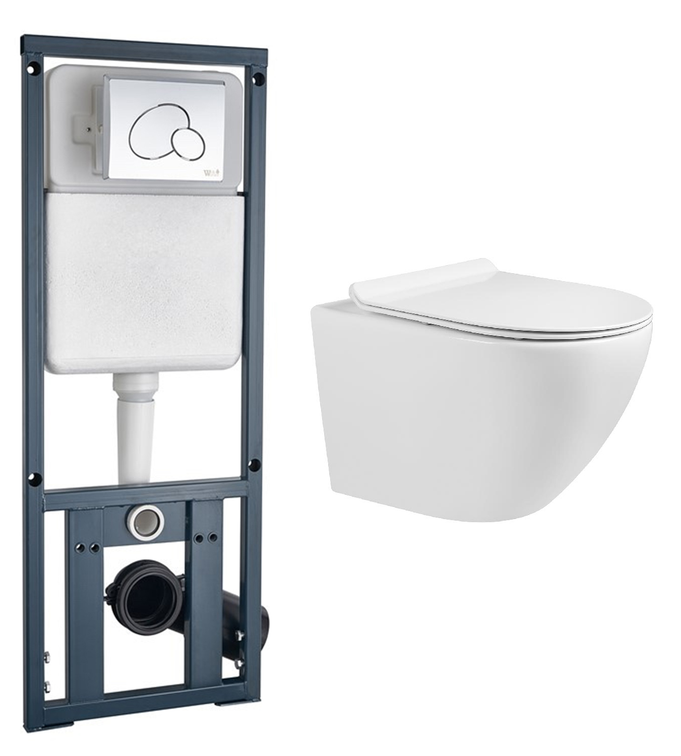 комплект инсталляции welt-wasser marberg 410 rd cr с унитазом alpen a03s