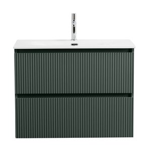 тумба подвесная belbagno uno-mini-800-2c-so-vo зеленая матовая