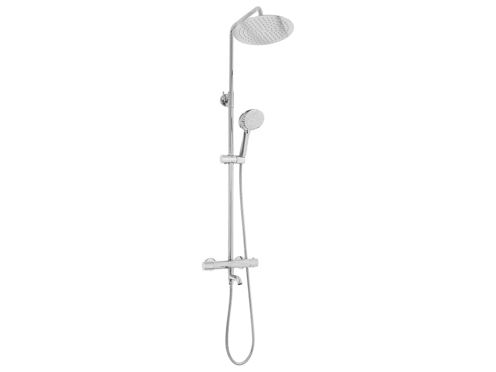 душевая стойка rea lungo chrom p6607 хром