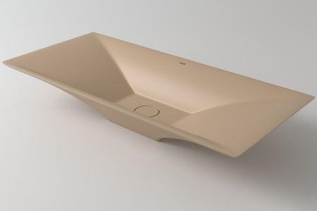 умывальник накладной holbi sirius 77x35 solid surface цветной матовый