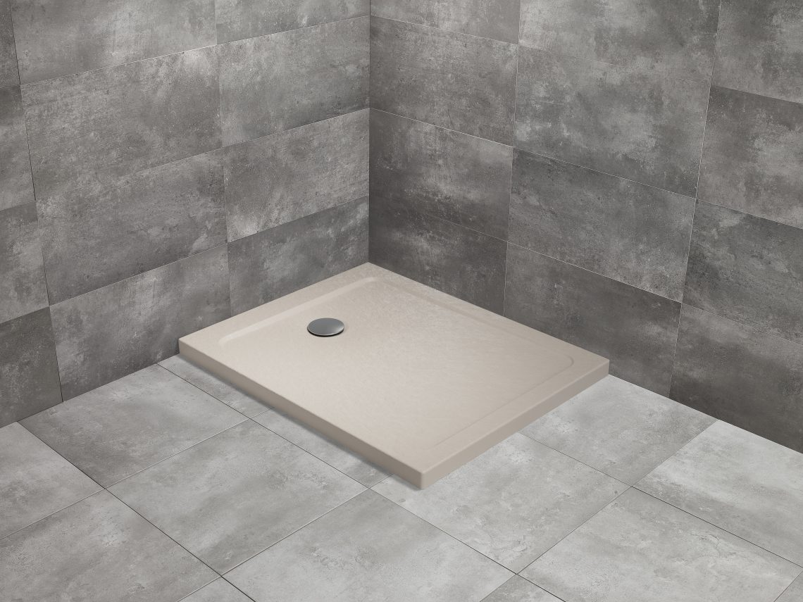 душевой поддон radaway doros f stone cashmere 140x100 кашемир