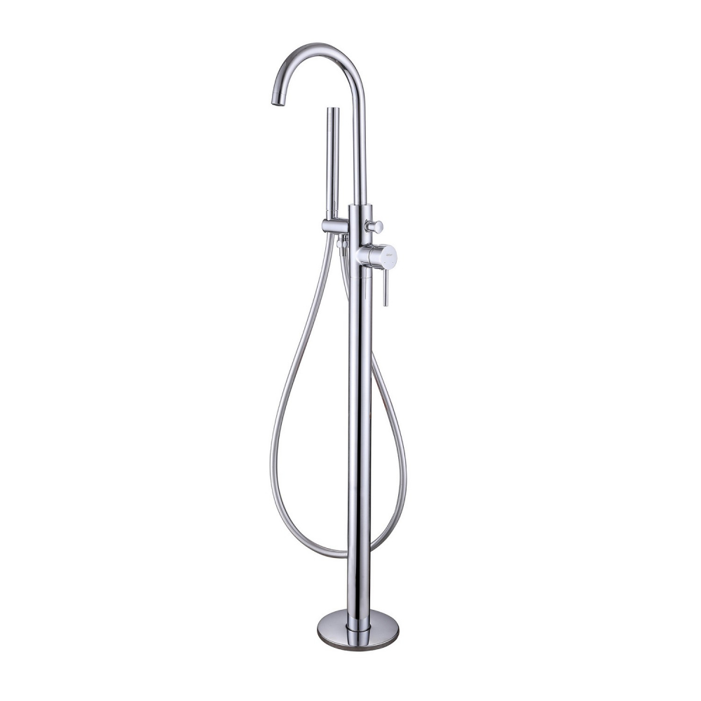 смеситель напольный abber wasser kreis af8115n хром